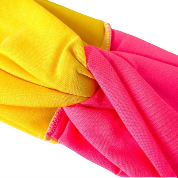 ColorBlock Twist Stretchy Headband - Picture 6 of 6